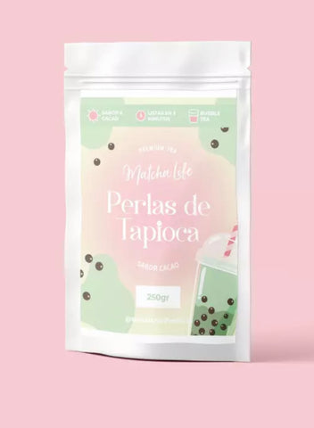 6 sachet Perlas de tapioca 250gr c/u