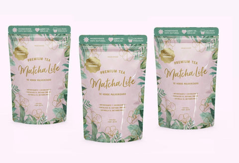 Plan Detox 3 Meses - Tripack Matcha Life 100 Grs